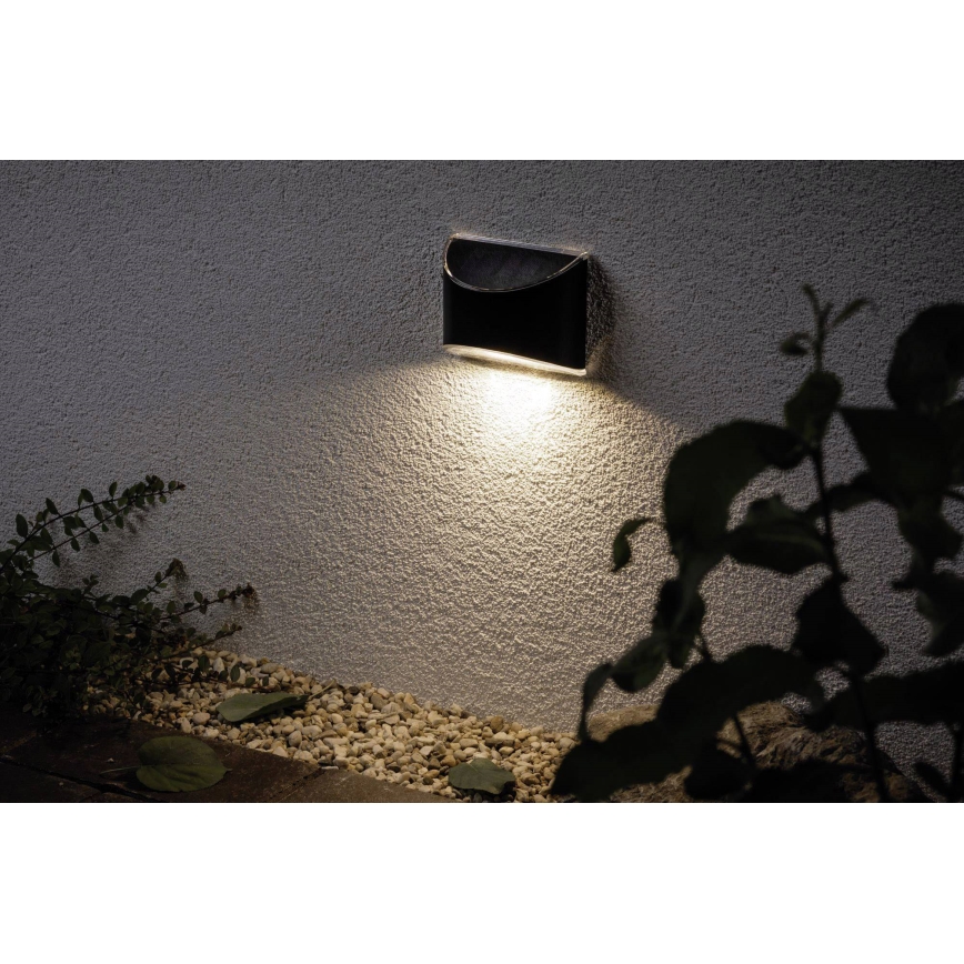 Paulmann 94233 - LED/0,05W IP44 Stenska solarna svetilka ELLIOT 1,2V 400 mAh
