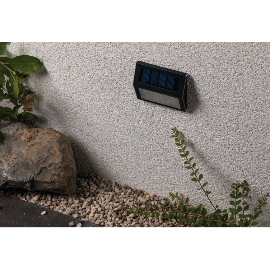 Paulmann 94234 - LED/0,05W IP44 Zunanja solarna svetilka s senzorjem DAYTON 1,2V 400 mAh