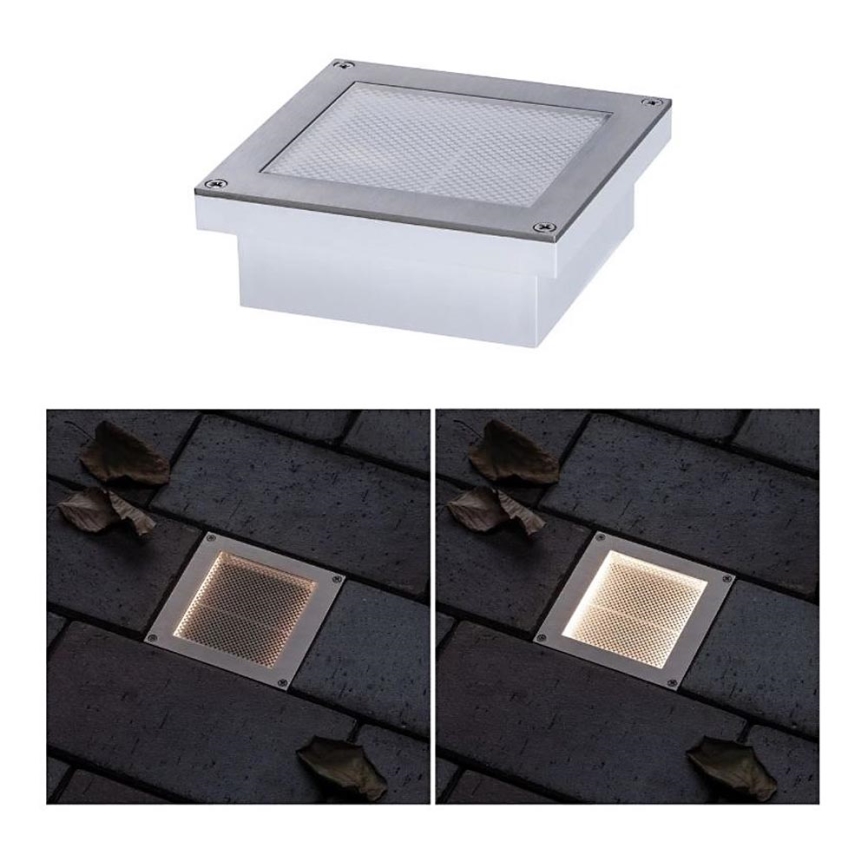 Paulmann 94238 - LED/0,7W IP67 Solarna svetilka za dovozno pot s senzorjem ARON 3,7V 650 mAh