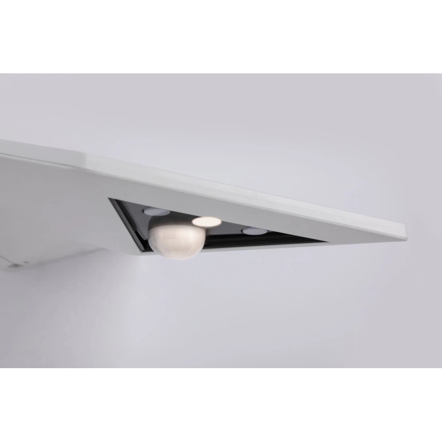 Paulmann 94244 - Solarno stensko LED-svetilo 1,2 W, IP44, s senzorjem YOKO, 3,7 V 1800 mAh, belo