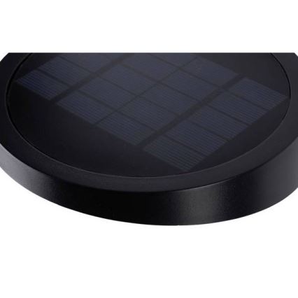 Paulmann 94246 - LED/1,2W IP44 Zunanja solarna svetilka s senzorjem RYSE 3,7V