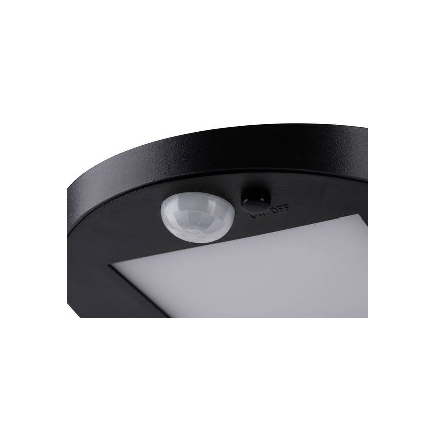 Paulmann 94246 - LED/1,2W IP44 Zunanja solarna svetilka s senzorjem RYSE 3,7V 1800 mAh