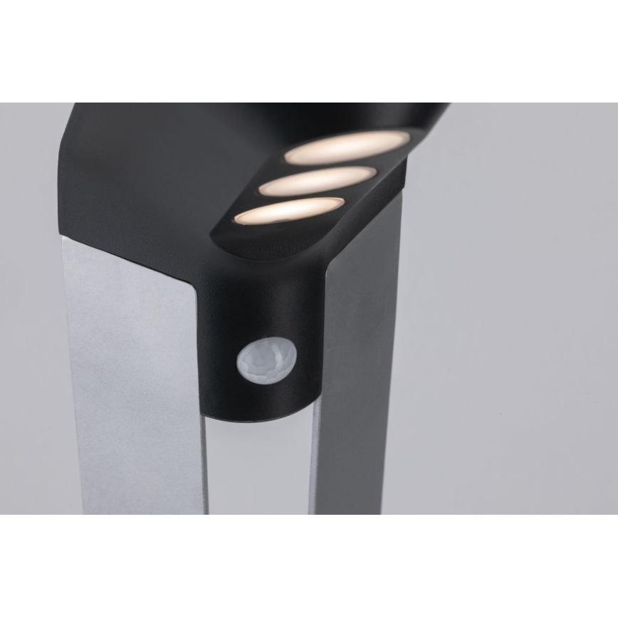 Paulmann 94252 - LED/1,2W IP44 Solarna zunanja svetilka s senzorjem SOLEY 230V