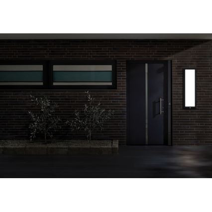 Paulmann 94257_1 - LED/19W IP44 Zunanja stropna svetilka s senzorjem 230V