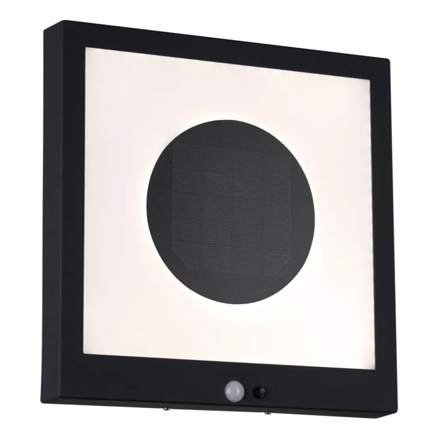 Paulmann 94263 - LED/1,2W IP44 Solarna stenska svetilka s senzorjem TAIJA 3,7V 1800 mAh