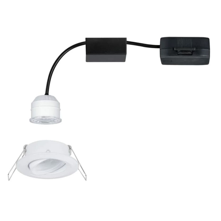 Paulmann 94292 - LED/4W IP23 Kopalniška vgradna svetilka COIN 230V