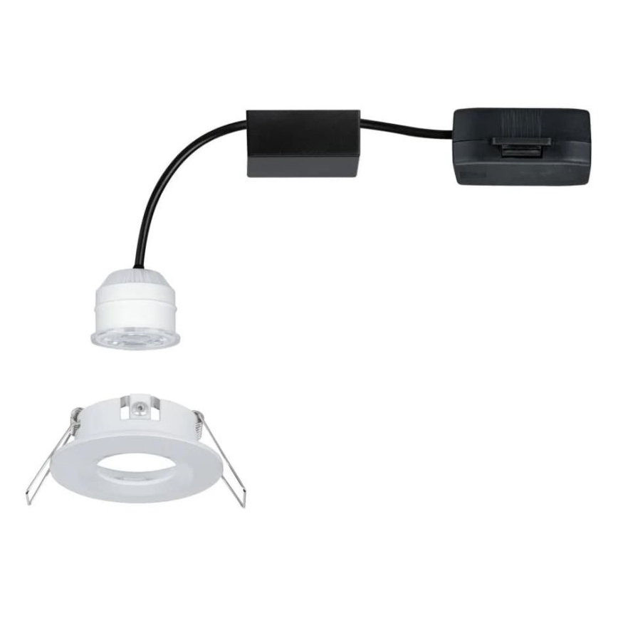 Paulmann 94298 - LED/4W IP44 Kopalniška vgradna svetilka COIN 230V