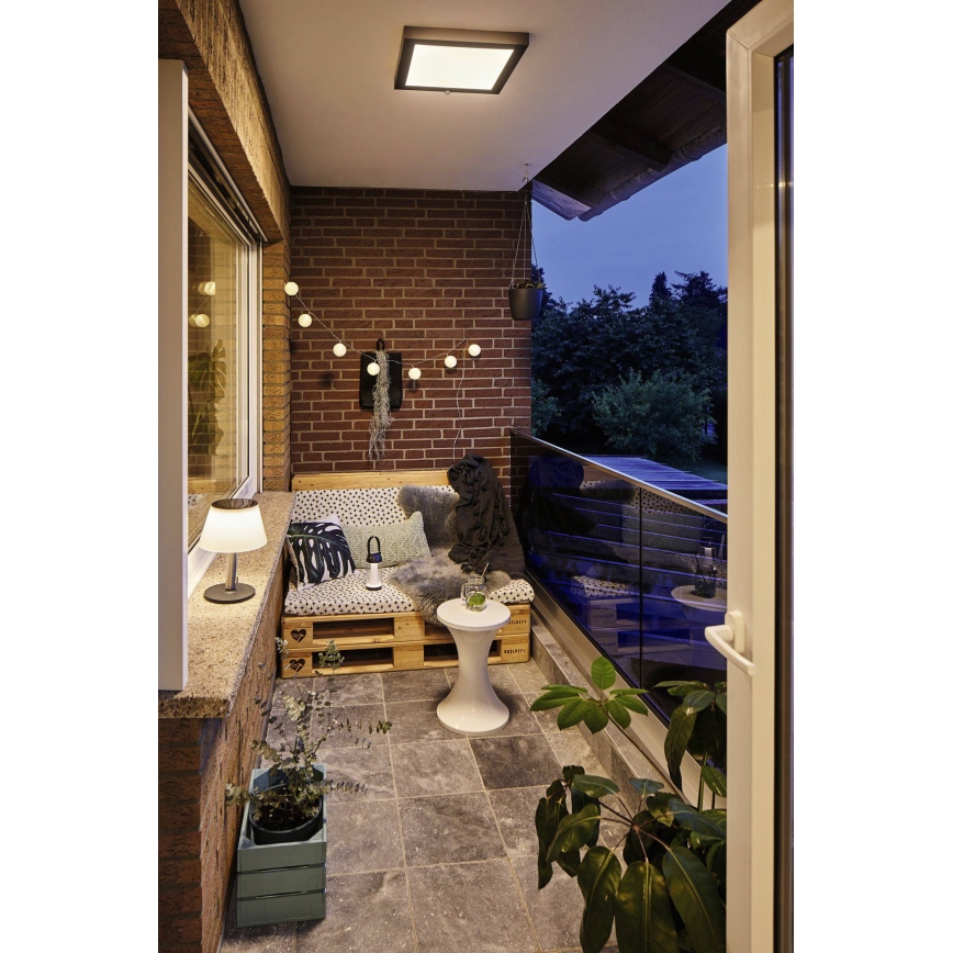 Paulmann 94309 - LED/0,8W IP44 Zatemnitvena solarna svetilka LILLESOL 3,7V 2000 mAh