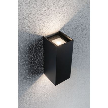 Paulmann 94326 - 2xLED/2,8W IP44 Zunanja stenska svetilka FLAME 230V