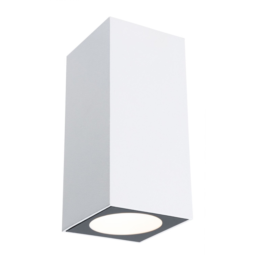Paulmann 94330 - 2xLED/2,8W IP44 Zunanja stenska svetilka FLAME 230V bela