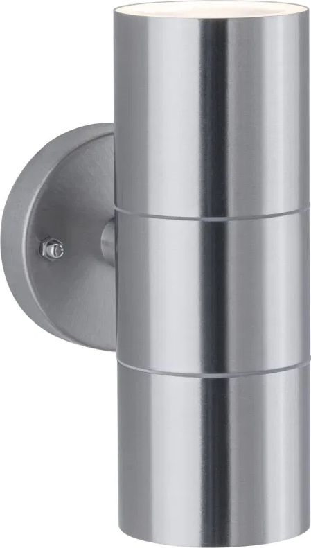 Paulmann 94331 - 2xGU10/10W IP44 Zunanja stenska svetilka FLAME 230V