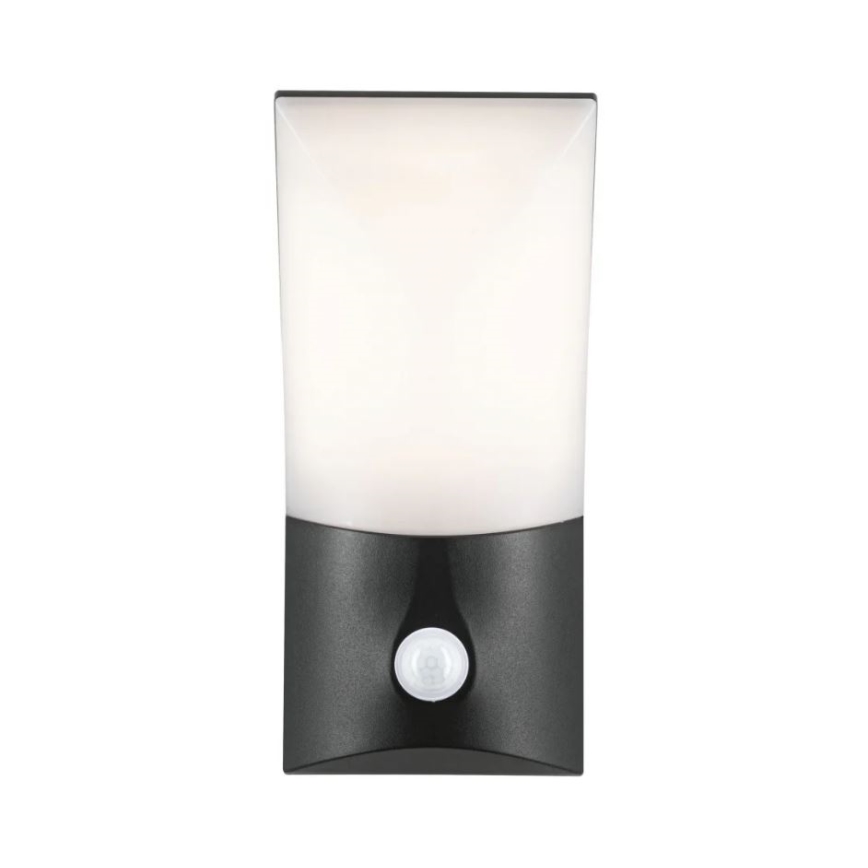 Paulmann 94402 - LED/10W IP44 Zunanja stenska svetilka s senzorjem ADYA 230V