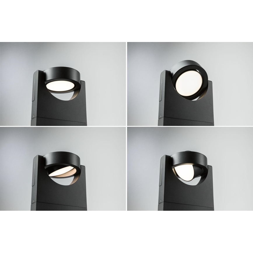Paulmann 94407 - LED/8W IP44 Zunanja svetilka SWIVEA 230V
