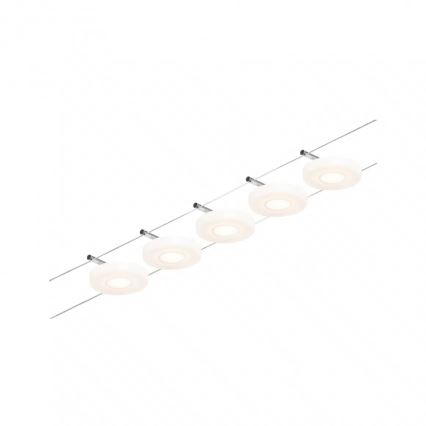Paulmann 94426 - KOMPLET 5xLED/4,5W Vgradna svetilka za kabelski sistem MAC 230V