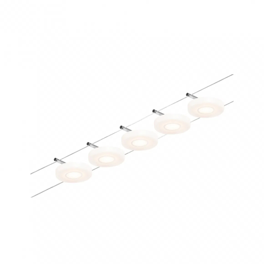 Paulmann 94426 - KOMPLET 5xLED/4,5W Vgradna svetilka za kabelski sistem MAC 230V