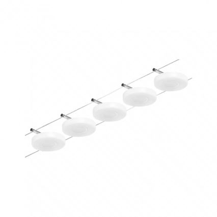 Paulmann 94426 - KOMPLET 5xLED/4,5W Vgradna svetilka za kabelski sistem MAC 230V