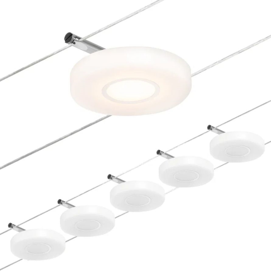 Paulmann 94426 - KOMPLET 5xLED/4,5W Vgradna svetilka za kabelski sistem MAC 230V