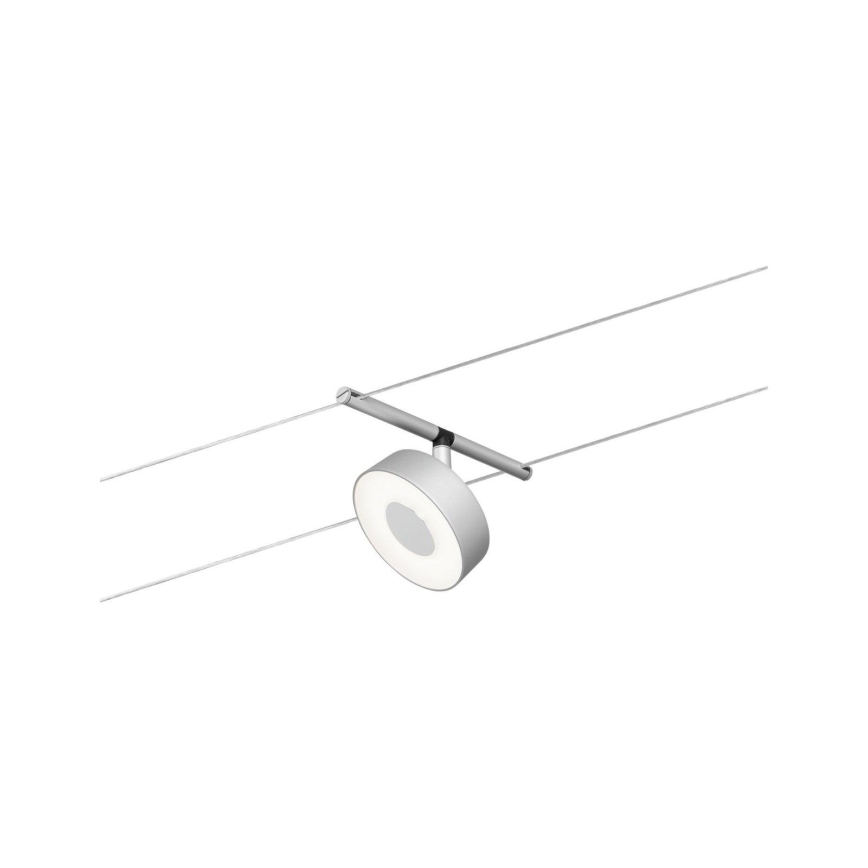 Paulmann 94475 - Komplet 5xLED/5W, popoln kabelski sistem CIRCLE 230V, matni krom