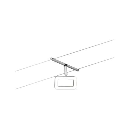 Paulmann 94481 - Komplet 5× LED/4,8 W, celovit kabelski sistem FRAME 230 V, matiran krom