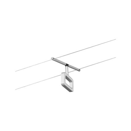 Paulmann 94481 - Komplet 5× LED/4,8 W, celovit kabelski sistem FRAME 230 V, matiran krom