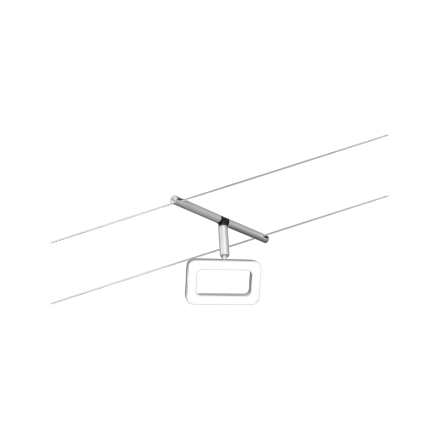 Paulmann 94481 - Komplet 5× LED/4,8 W, celovit kabelski sistem FRAME 230 V, matiran krom