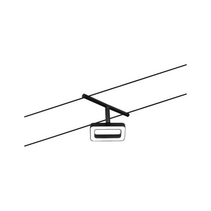Paulmann 94485 - Komplet 5xLED/4,8W kompleten kabelski sistem FRAME 230V črna