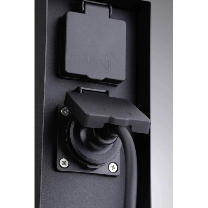 Paulmann 94657 - Zunanji stebriček z vtičnicami RIO 2Z SCHUKO 230V IP44