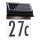 Paulmann 94694 - LED/0,2W IP44 Solarna hišna številka NEDA 3,7V 1800 mAh