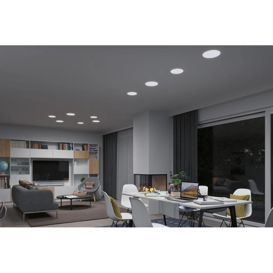 Paulmann 95386 - LED/15W IP44 Zatemnitvena kopalniška svetilka SMART VELUNA 230V