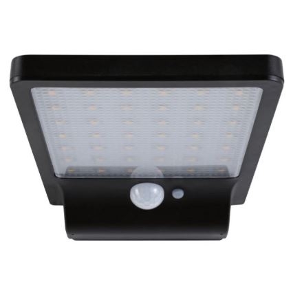 Paulmann 95393-LED/4W IP44 Zatemnitvena solarna stenska svetilka s senzorjem SOLVEIG 3,7V