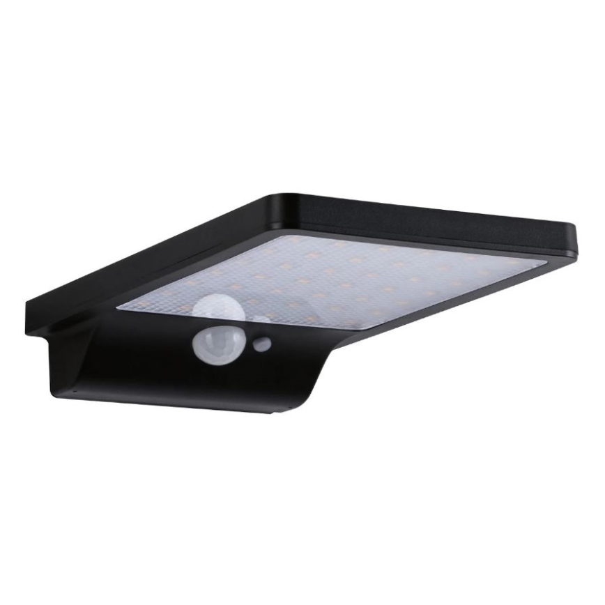 Paulmann 95393 - LED/4W IP44 Zatemnitvena solarna stenska svetilka s senzorjem SOLVEIG 3,7V 2000 mAh