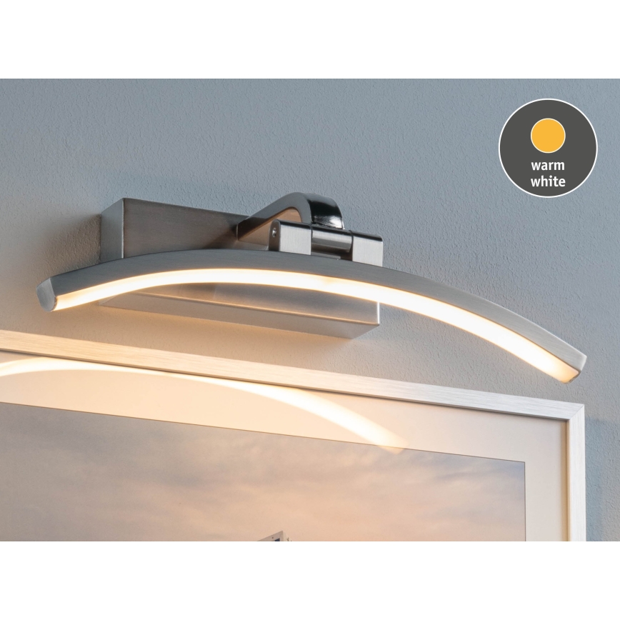 Paulmann 95556 - LED/6W Svetilo za slike BENTO 230V 30 cm matni krom