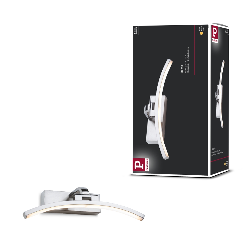 Paulmann 95556 - LED/6W Svetilo za slike BENTO 230V 30 cm matni krom