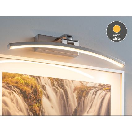 Paulmann 95557 - LED/8,5W Svetilka za slike BENTO 230V 40 cm mat krom