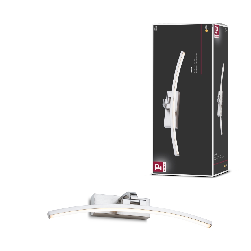 Paulmann 95557 - LED/8,5W Svetilka za slike BENTO 230V 40 cm mat krom