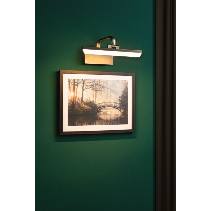 Paulmann 95568 - LED/6W Svetilka za slike RENAN 230 V, 30 cm, iz medenine