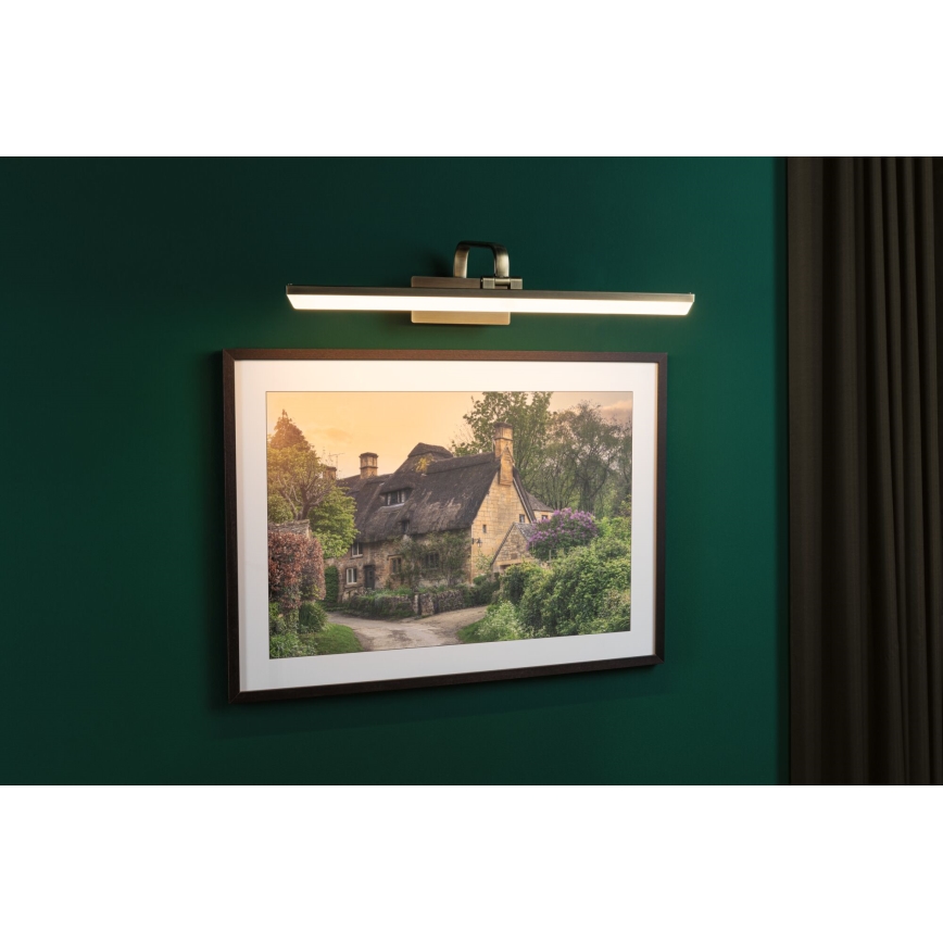 Paulmann 95570 - LED/11W Stenska svetilka za slike RENAN 230V 60 cm medenina