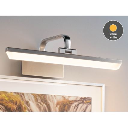 Paulmann 95572 - LED/9,5W Svetilka za slike RENAN 230V 40 cm matni krom