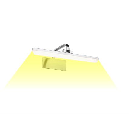 Paulmann 95572 - LED/9,5W Svetilka za slike RENAN 230V 40 cm matni krom