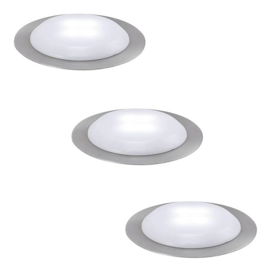 Paulmann - Nice Price 3630 - SET 3x LED/0,3W IP44 Orientacijska svetilka 230V 6500-9000K