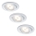 Paulmann - Nice Price 3892 - KOMPLET 3x LED Vgradna svetilka 3xLED/3W/230V