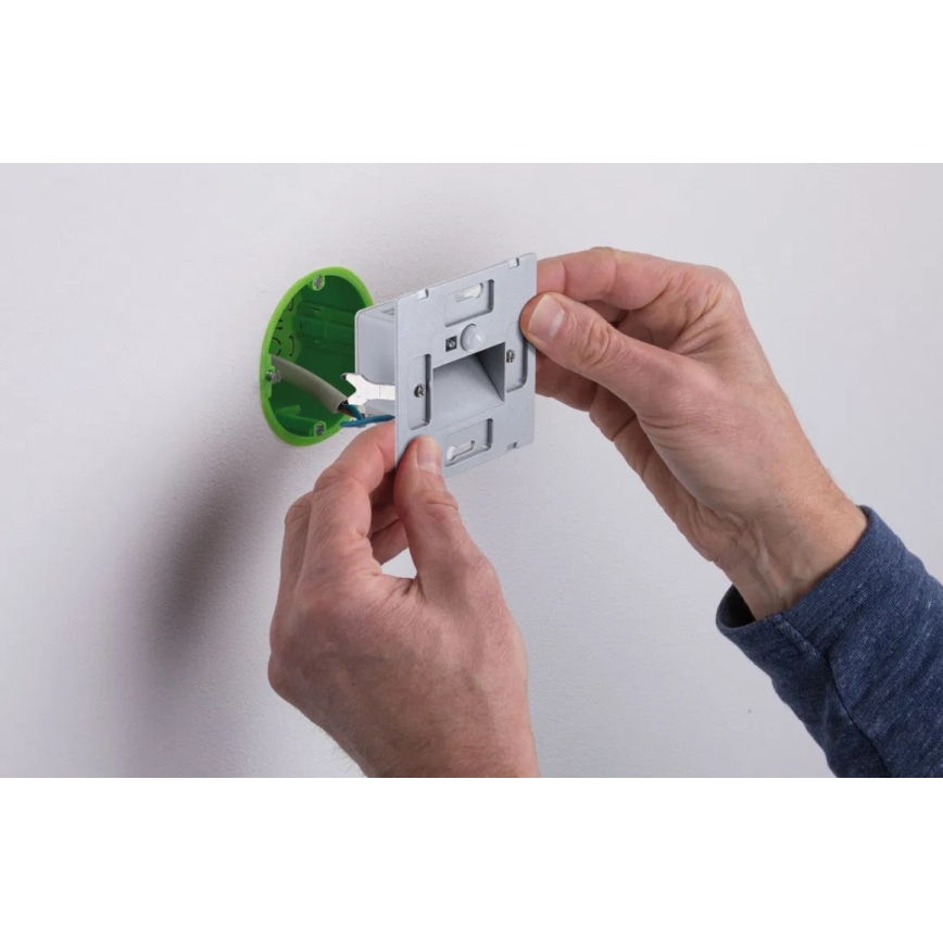 Paulmann  93134 - LED/1,2W Stopniščna svetilka s senzorjem EDGE 230V mat krom