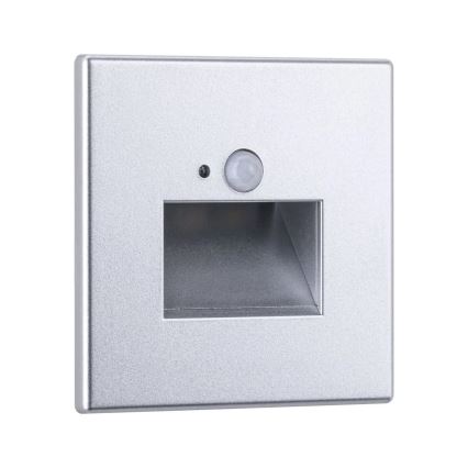 Paulmann  93134 - LED/1,2W Stopniščna svetilka s senzorjem EDGE 230V mat krom