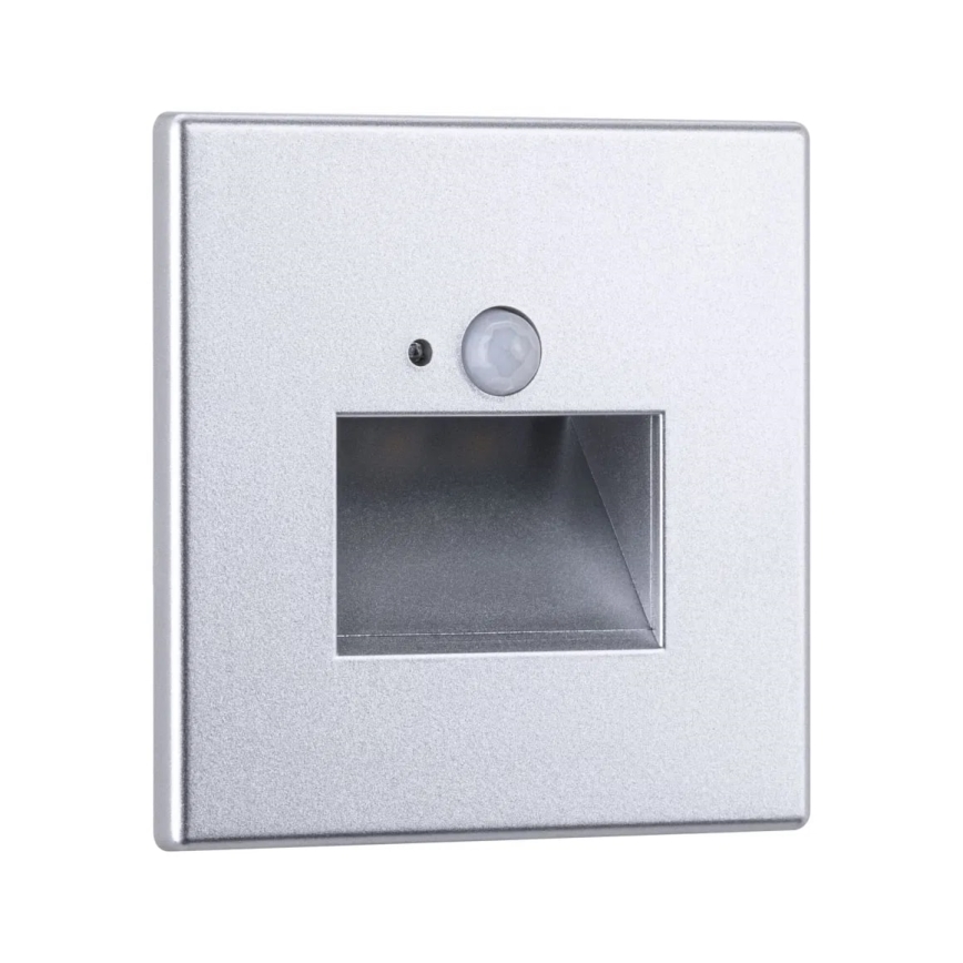 Paulmann  93134 - LED/1,2W Stopniščna svetilka s senzorjem EDGE 230V mat krom