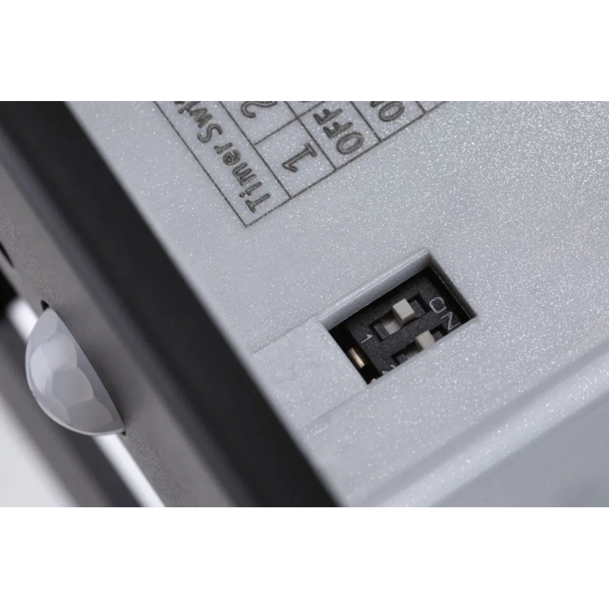 Paulmann  93135 - LED/1,2W Stopniščna svetilka s senzorjem EDGE 230V črna