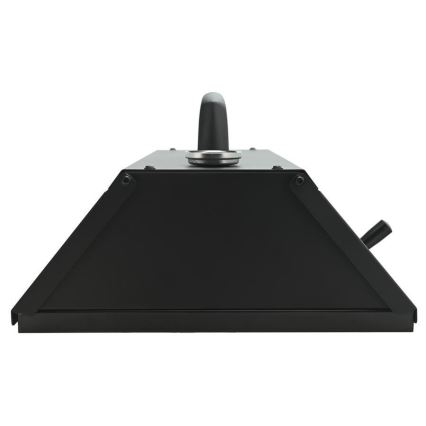 Pečica za pico z vrati in termometrom 40x35,5x21 cm črna