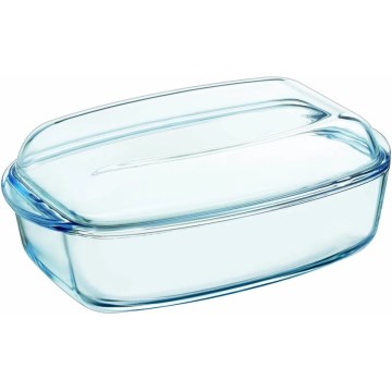 Pekač PYREX s pokrovom, 4,5 l