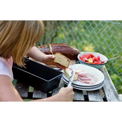 Pekač za kruh TORO 31x11,5 cm črn