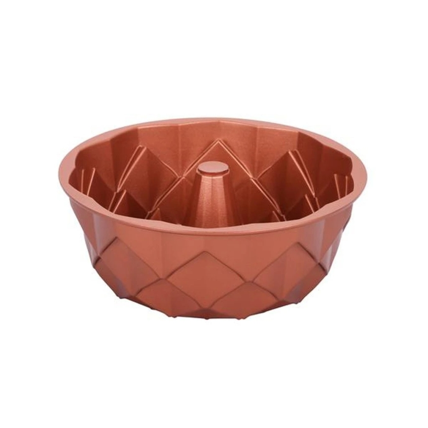 Pekač za kuglof KITCHISIMO 24 cm diamant/medena