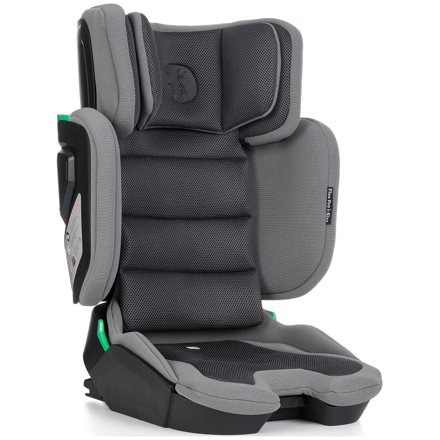 PETITE&MARS - Avtomobilski sedež FLEX PRO i-Velikost 100-150 cm (15-36 kg) siva